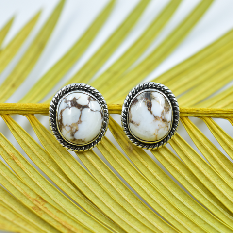 Handmade Wild Horse Studs in 925 Sterling Silver