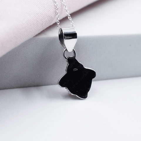 Handmade Pink Conch 925 Sterling Silver Pendant