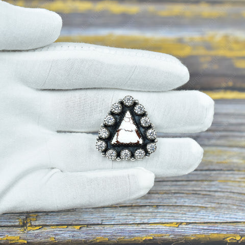 Wild Horse & Cubic Zircon Ring