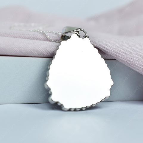 Pink Larimar & Aurora Opal Pendant | 925 Sterling Silver