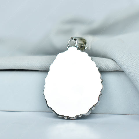 Pink Larimar & Mojave Turquoise  Pendant | 925 Sterling Silver