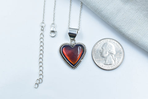 Handmade Aurora Opal 925 Sterling Silver Pendant