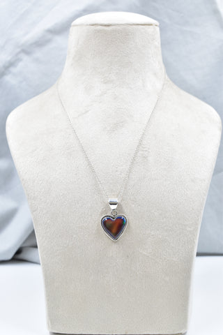 Handmade Aurora Opal 925 Sterling Silver Pendant