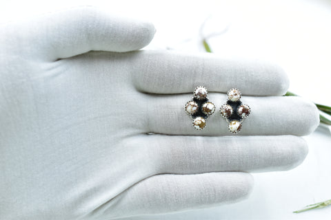 Handmade Wild Horse 925 Sterling Silver Studs Earring