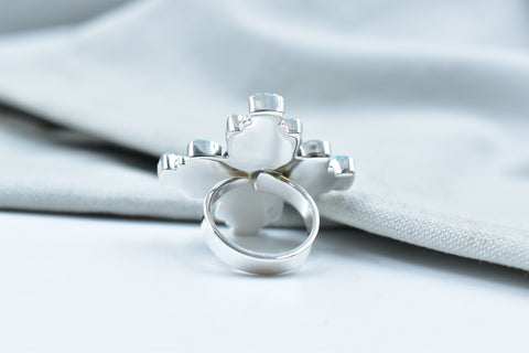 Handmade Mojave Turquoise 925 Sterling Silver Ring
