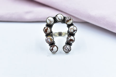Handmade Wild Horse Sterling Silver Ring