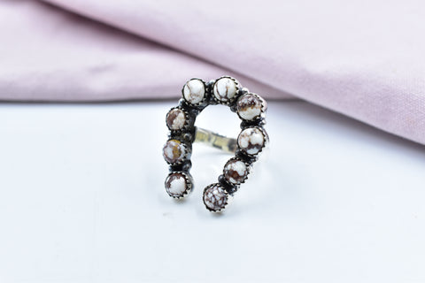Handmade Wild Horse Sterling Silver Ring