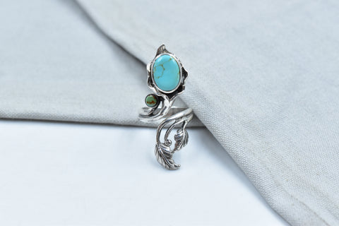 Handmade Turquoise & Sterling Silver Ring
