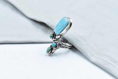 Handmade Turquoise & Sterling Silver Ring