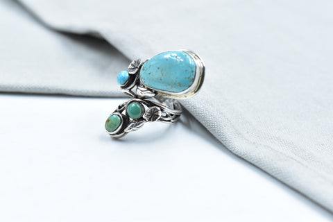 Handmade Turquoise & Sterling Silver Ring
