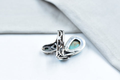 Handmade Turquoise & Sterling Silver Ring