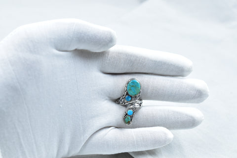Handmade Turquoise & Sterling Silver Ring