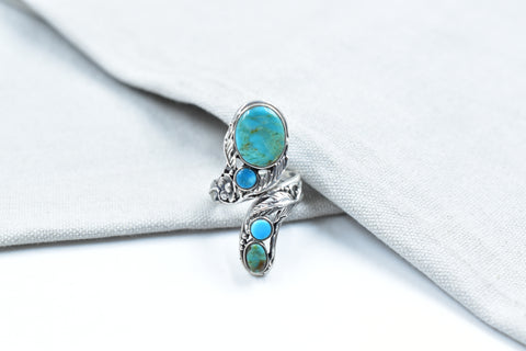 Handmade Turquoise & Sterling Silver Ring