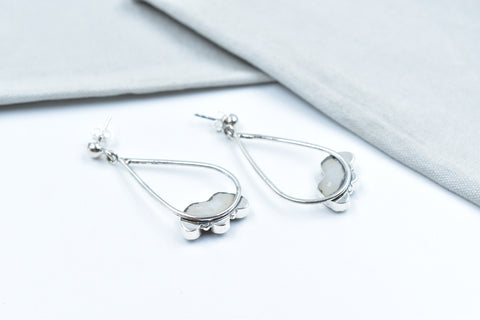 Handmade Balloon Opal 925 Sterling Silver Studs Earring