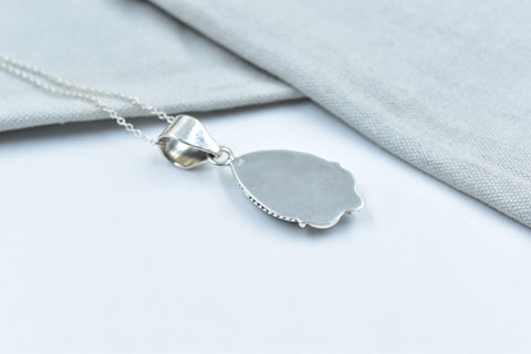 Handmade Sierra Bella Turquoise 925 Sterling Silver Pendant