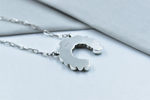 Handmade Royston Turquoise & 925 Sterling Silver Necklace