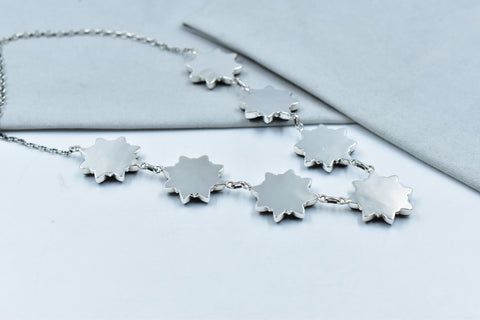 Handmade Black Onyx 925 Sterling Silver Necklace