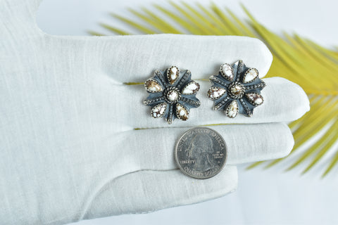 Handmade Wild Horse Studs Earring in 925 Sterling Silver