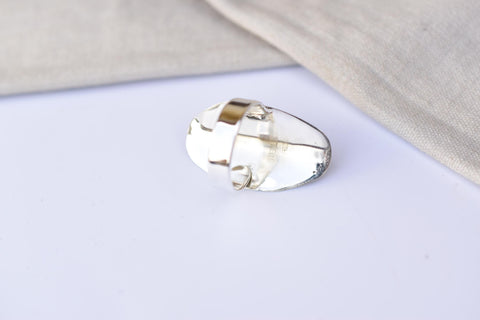 Handmade Palomino Turquoise & Sterling Silver Adjustable Ring